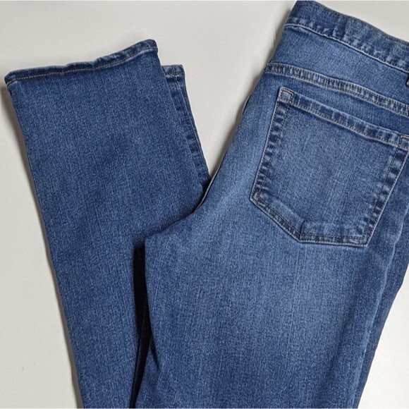 Old Navy Jeans Youth 16 Regular Skinny Adjustable Waist Blue Kids Boys - Picture 6 of 7